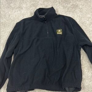 U.S. Army Black Zip Up Sweater